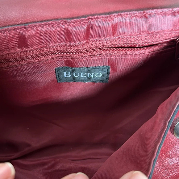Bueno Deep Wine Satchel Bag - Picture 7 of 12